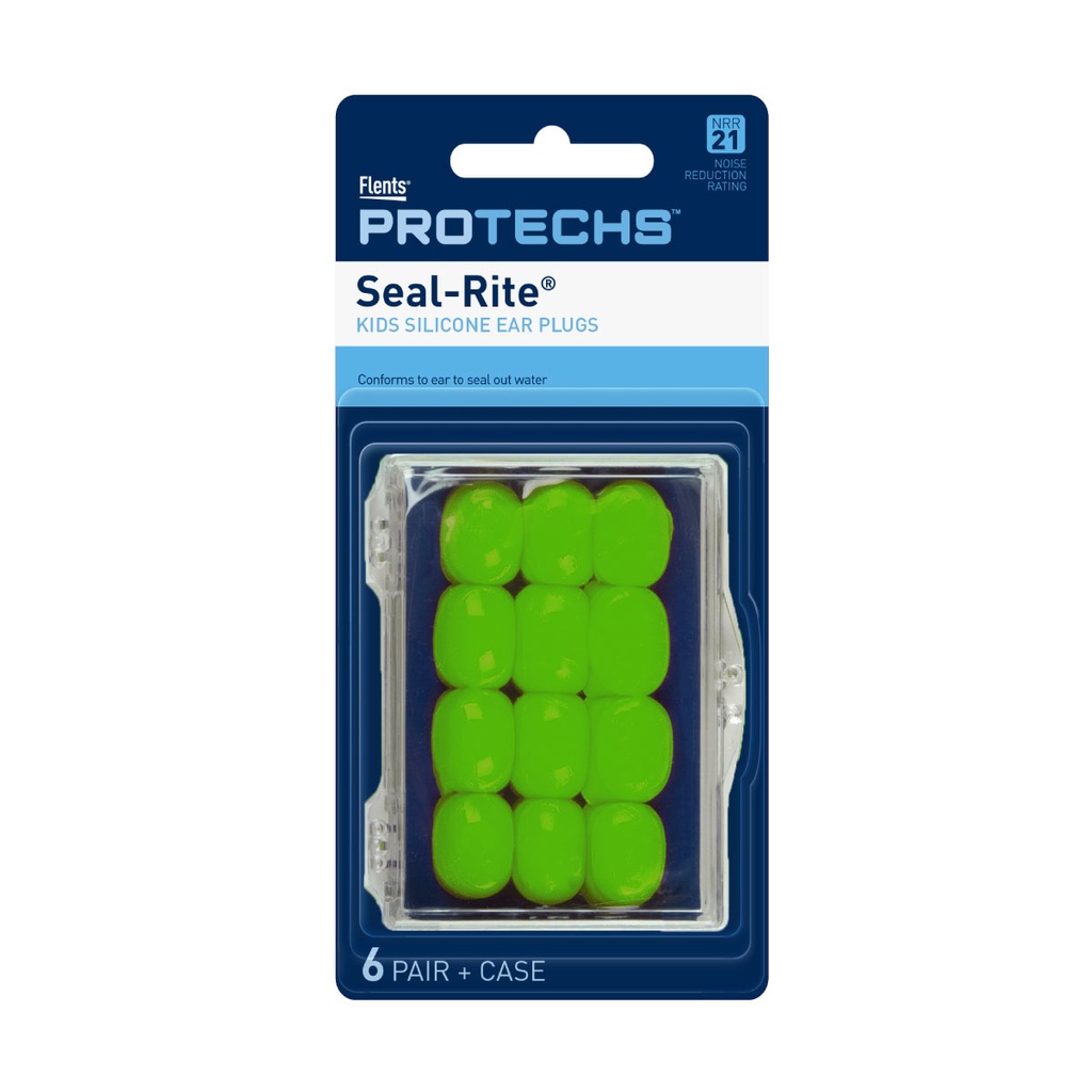 Tapones Flents Silicón Oídos 6 Pares 