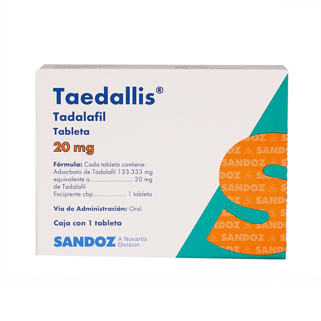 Taedallis 20 Mg 1 Tableta 