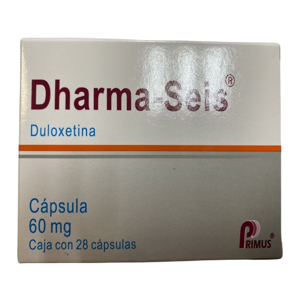 Dharma Seis 60 Mg 28 Cápsulas 