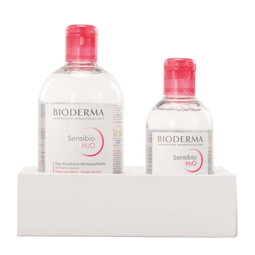 Bioderma KIT Desmaquillante Sensibio H2O 500 Ml Y Desmaquillante Sensibio H2O 250 Ml 