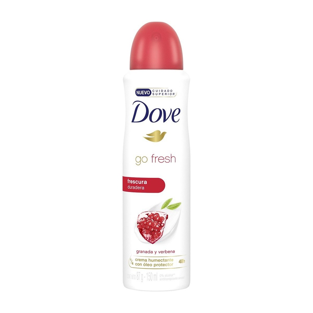 [7791293033266] Desodorante Dove Go Fresh Granada Spray 150 Mnl 