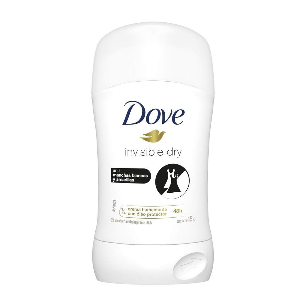 Desodorante Dove Invisible Dry 48 H Stick 45 G 