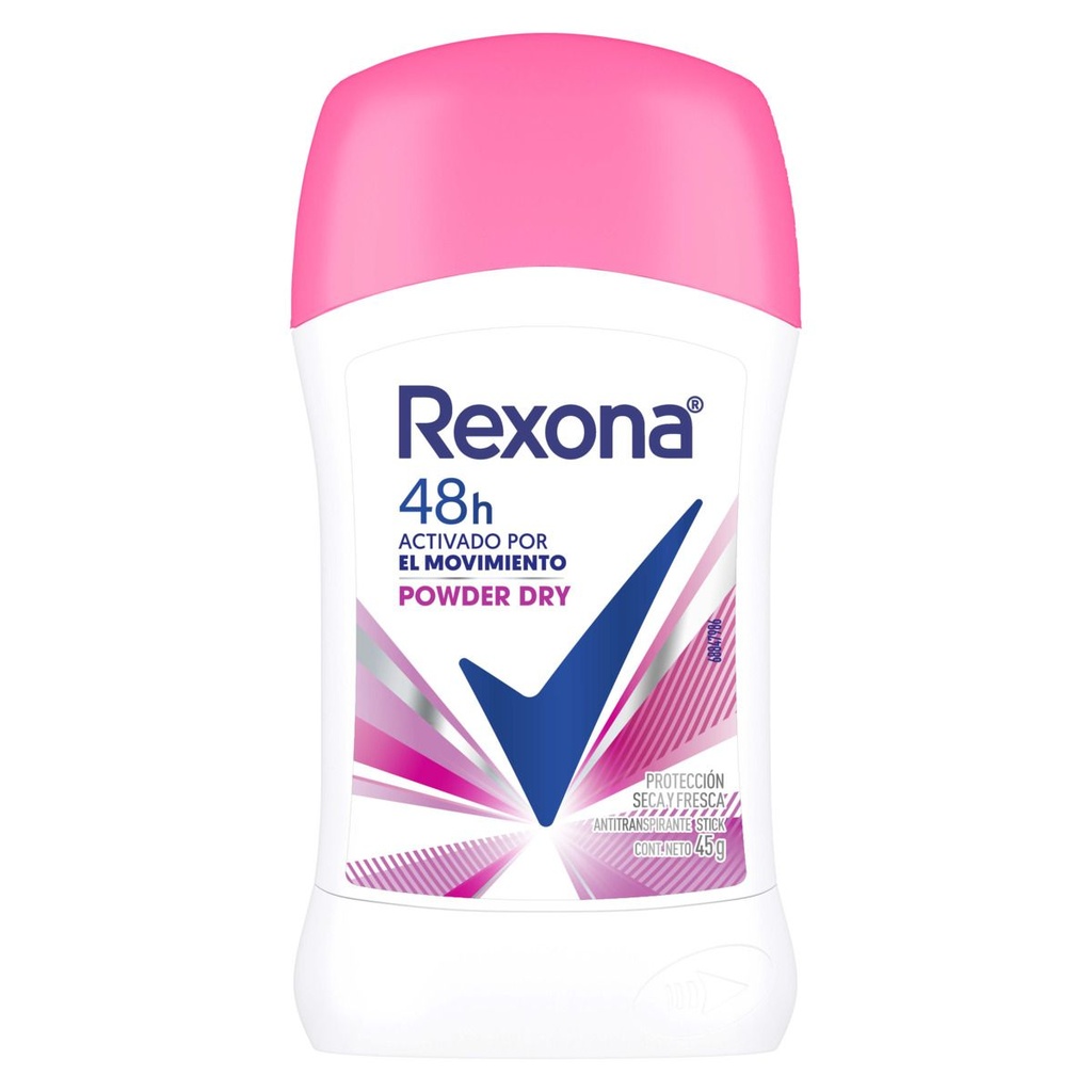 [75062927] Desodorante Rexona Powder Dry 48 H Stick 45 G 