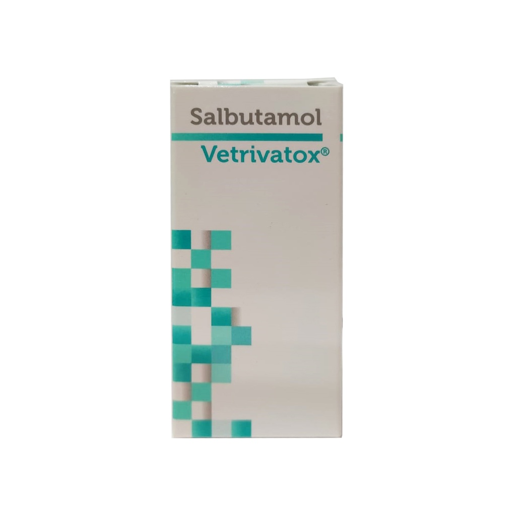 Vetrivatox Salbutamol 5 Mg Frasco 10 Ml Genérico Codifarma 