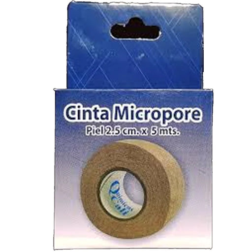 Cinta Micropor Piel 2.5 Cm X 5 M 