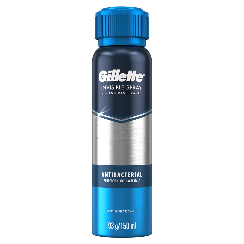 Desodorante Gillette Antibacterial Spray 150 Ml 