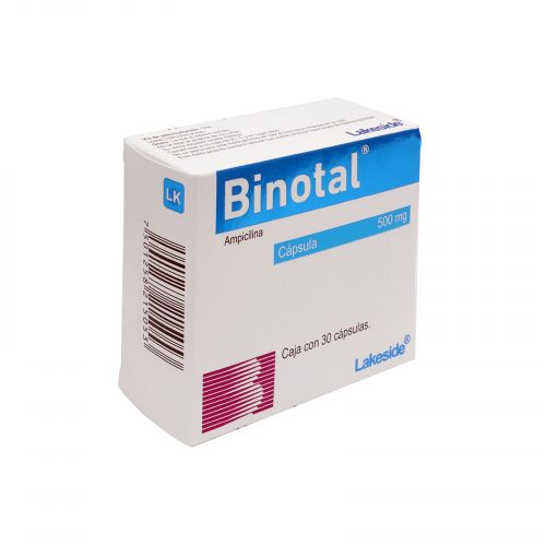 Binotal 500 Mg 30 Cápsulas