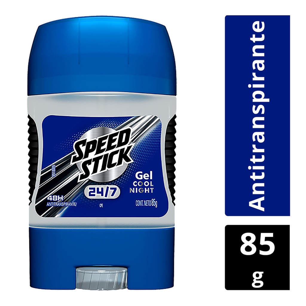 Desodorante Speed Stick 24/7 Cool Night Stik 85 G 