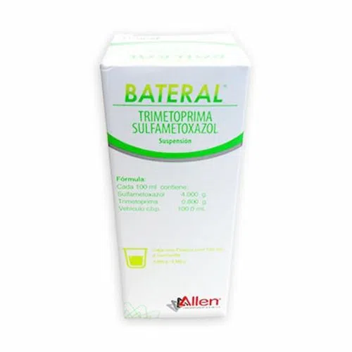 Bateral Sulfametoxazol/Trimetoprima Suspensión 120 Ml Genérico Allen 