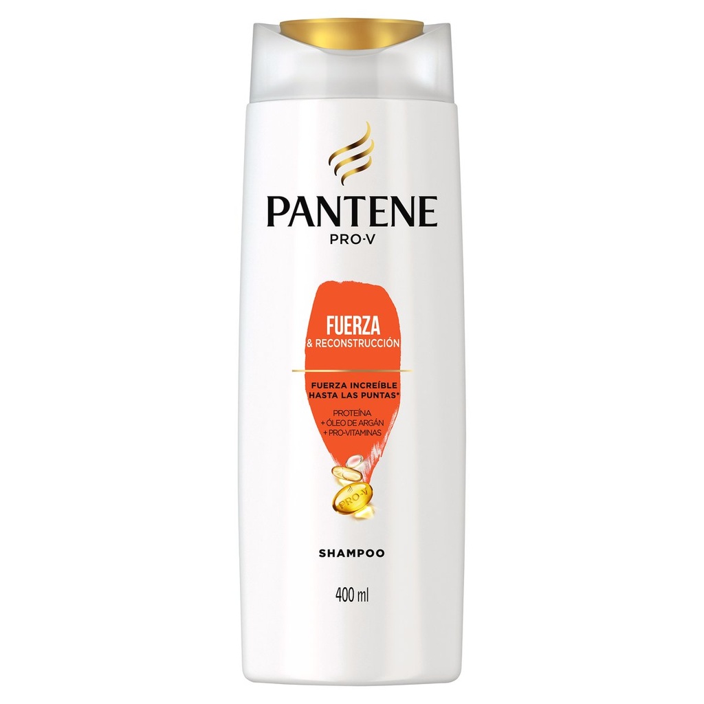 Shampoo Pantene Fuerza Reconstruccción 400 Ml 