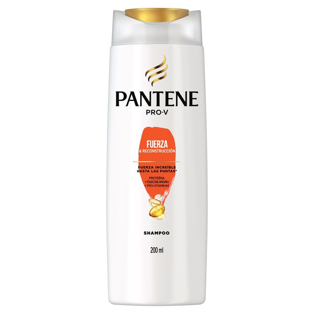 Shampoo Pantene Fuerza Reconstrucción 200 Ml 