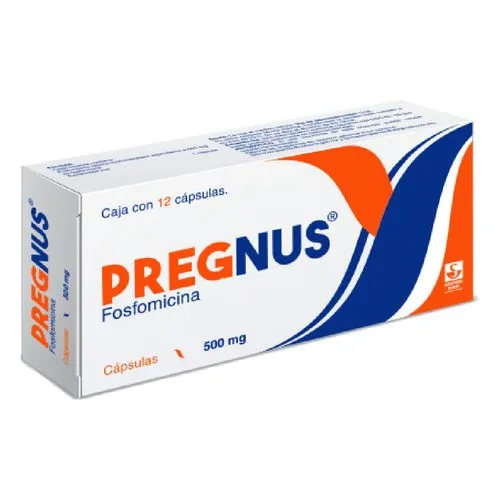 Pregnus 500 Mg 12 Cápsulas 