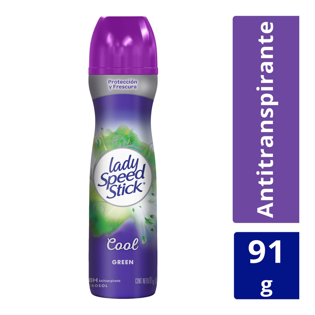 Desodorante Lady Speed Stick Cool Green Spray 150 Ml 
