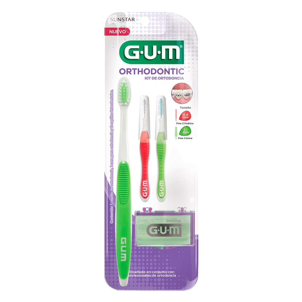 [7502235820888] Kit Gum Ortodoncia 4 Piezas 