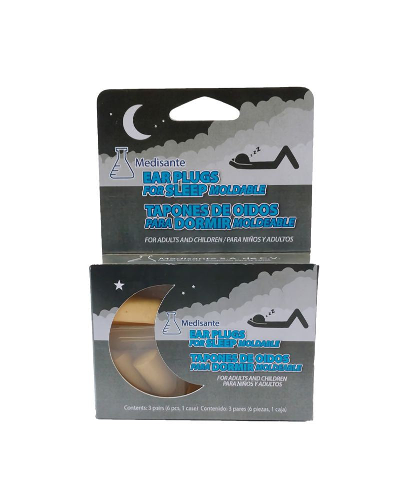 [7502255000062] Tapones Medisante Oídos Dormir 3 Pares 