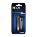 Corta Uñas Men Co Acero Inoxidable 2 Piezas 