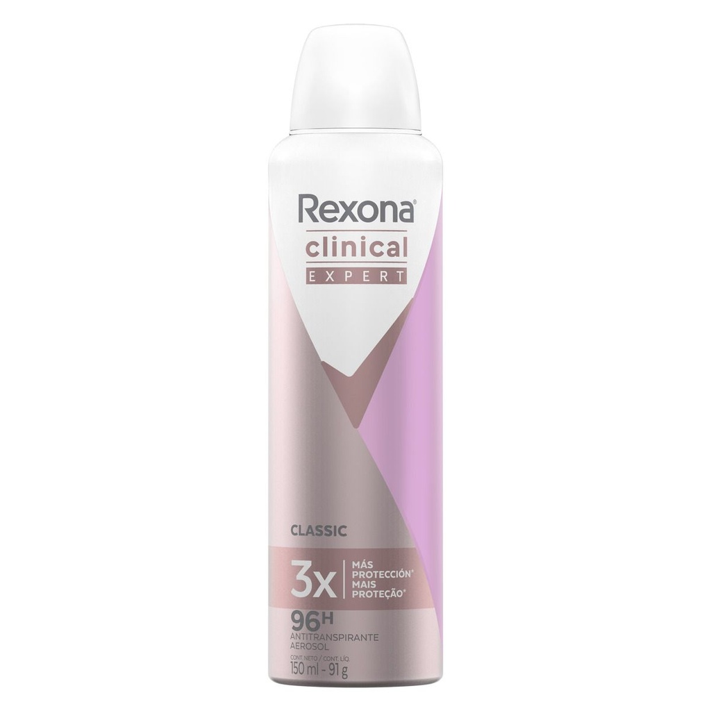 [7506306214989] Desodorante Rexona Clinical Classic Spray 150 Ml 