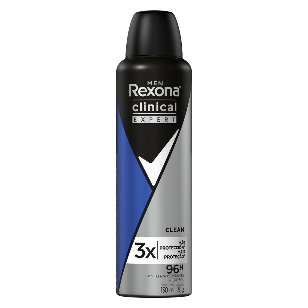 Desodorante Rexona Clinical Clean Spray 150 Ml 