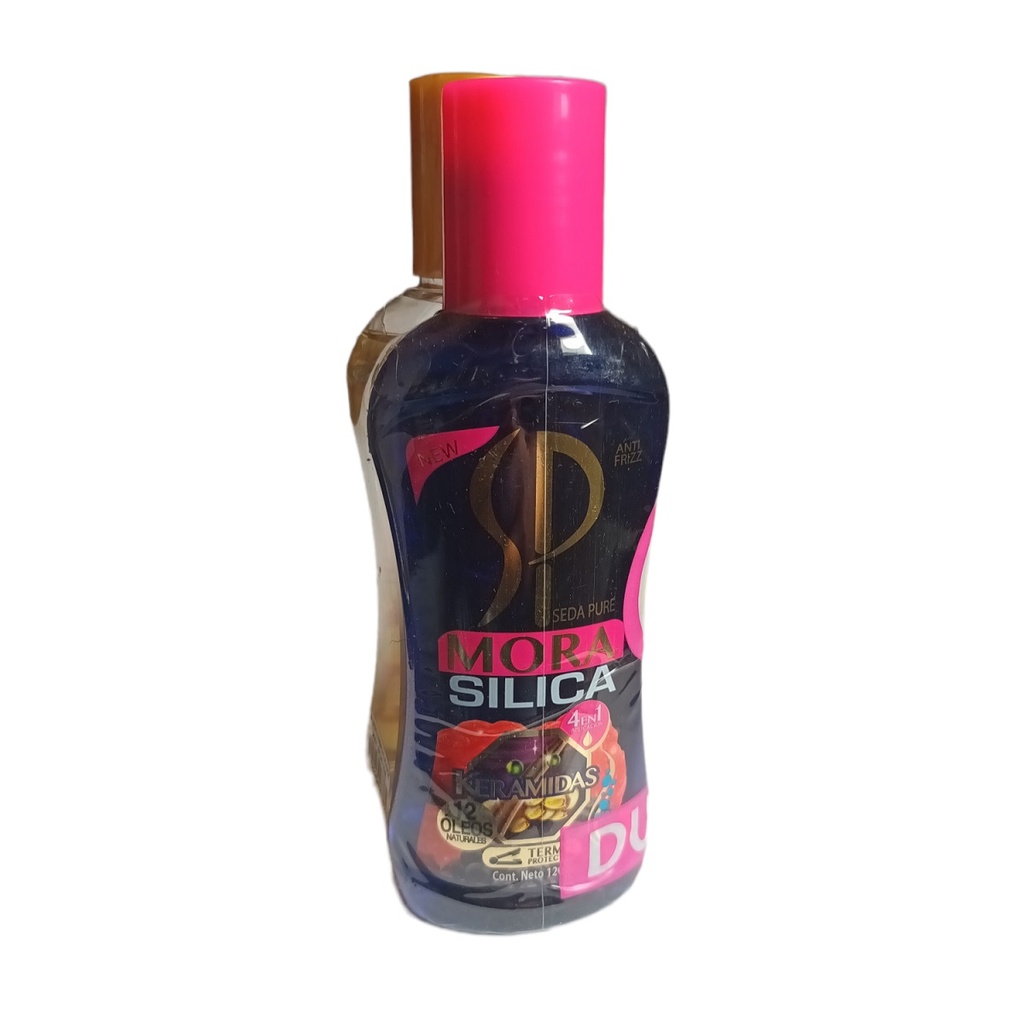 [7502254073654] Silica Seda Pure Argán Y Moras Dúo 120 Ml 