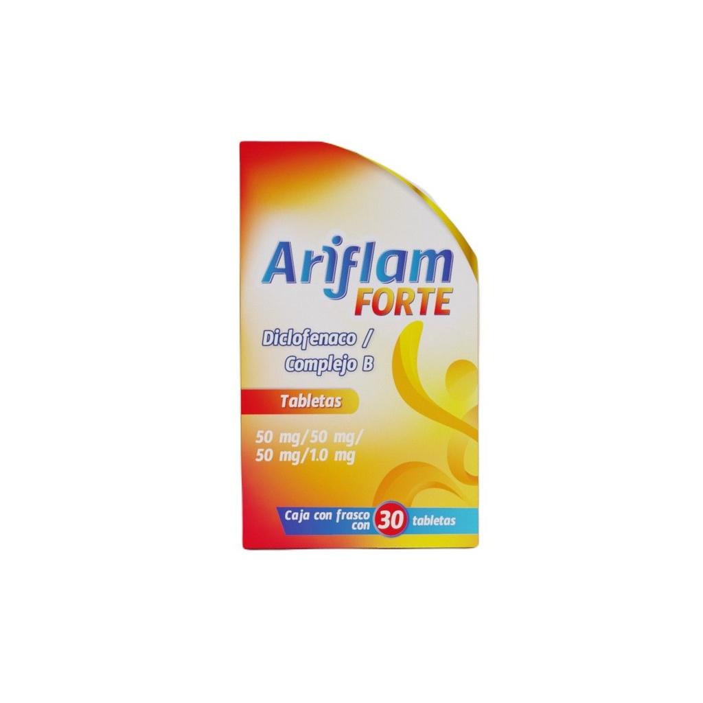 Ariflam Forte 50/1 Mg 30 Tabletas Genérico Ultra Lab