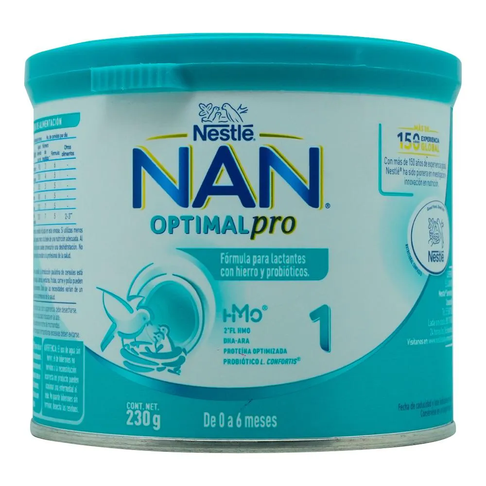 Fórmula Infantil NAN 1 Optipro 0-6 Meses 230 G 