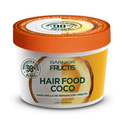 Mascarilla Para Cabello Garnier Fructis Hair Food Coco Cabello Dañado 350 Ml 