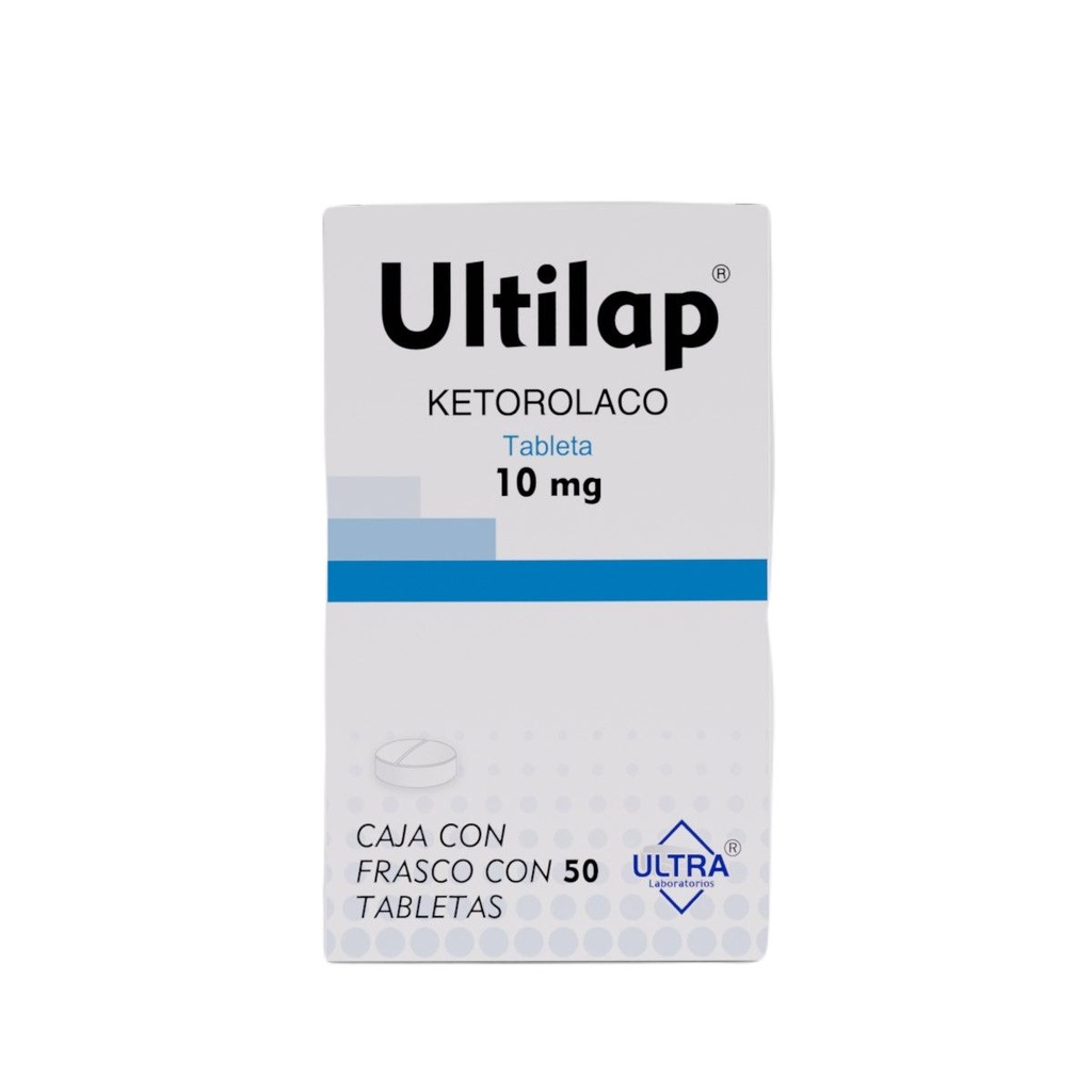 Ketorolaco 10Mg 50 Tab Ultr Lgen   