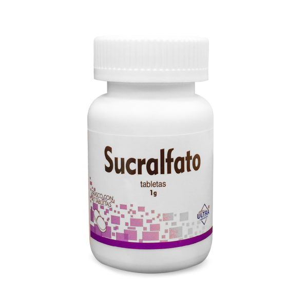 Sucralfato 1 G Frasco 40 Tabletas Genérico Ultra Lab 