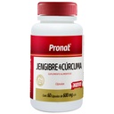 Jenjibre & Curcuma Suplemento Alimenticio 600 Mg 60 Cápsulas 