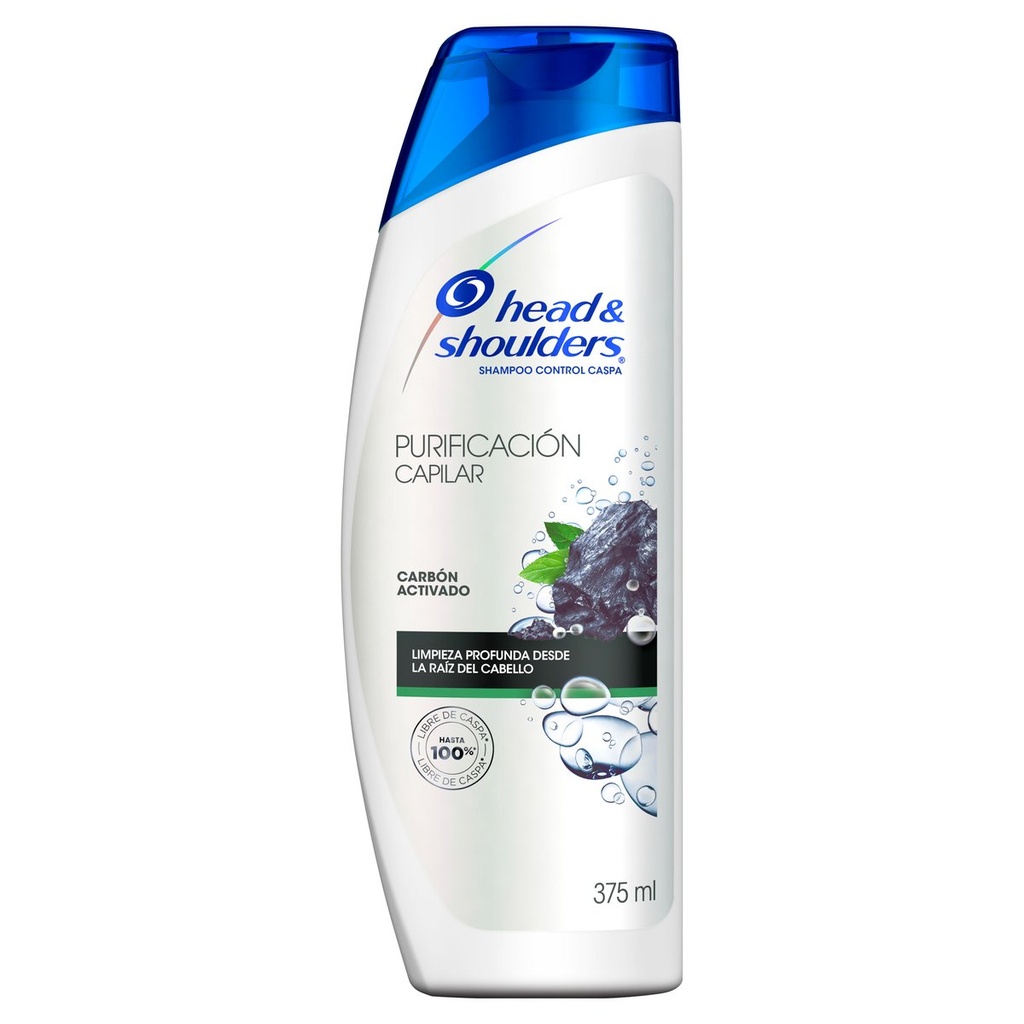 Shampoo Head & Shoulders Purificación Capilar 375 Ml 