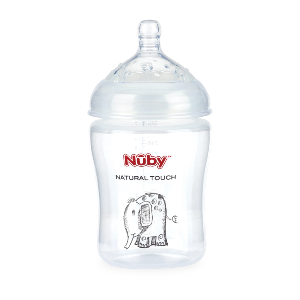 Bib Nuby Cuello Ancho 9Oz 270Ml    