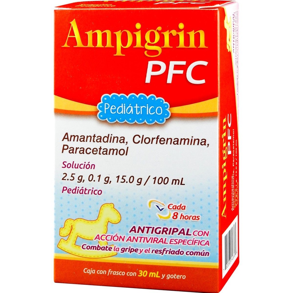 Ampigrin PFC Pediátrico 2.5/1 G 30 Ml Genérico Collins