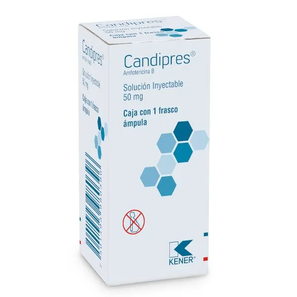 Candipres 50 Mg Solución Inyectable Frasco Ámpula