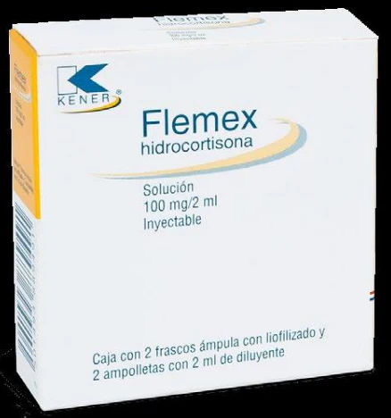 Flemex 100 Mg Solución Inyectable 50 Ampolletas 2Ml 50 Frascos Ámpula 