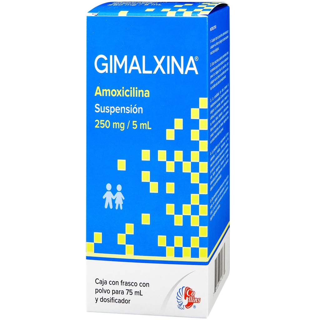 Gimalxina 250 Mg/5 Ml Suspensión 75 Ml Genérico Collins 