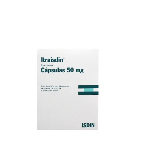 Itraisdin 50 Mg 14 Cápsulas 