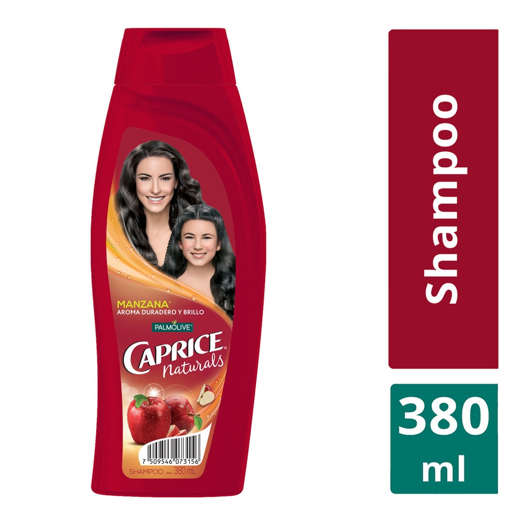 Shampoo Caprice Naturals Manzana 380 Ml 