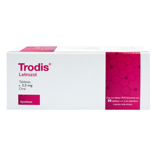 Trodis Caja  30 Tabletas Letrozol 2.5 Mg