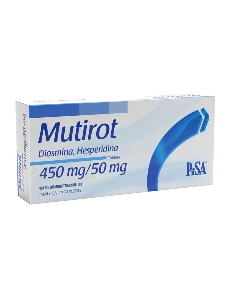 Mutirot 450/50 Mg 20 Tabletas 