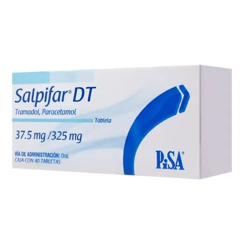 Salpifar Dt 37.5 Mg/325 Mg 40 Tabletas 
