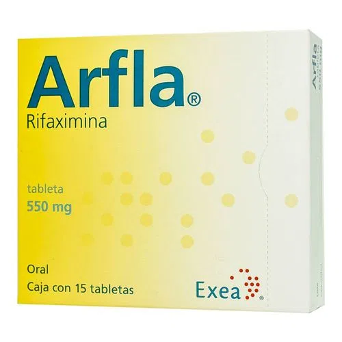 Arfla 550 Mg 15 Tabletas