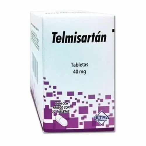 Telmisartán 40 Mg 30 Tabletas Genérico Ultra