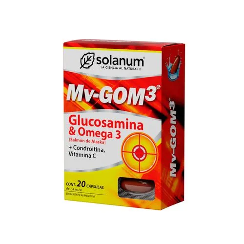 Solanum Mv-GOM3 Suplemento Alimenticio 20 Cápsulas 