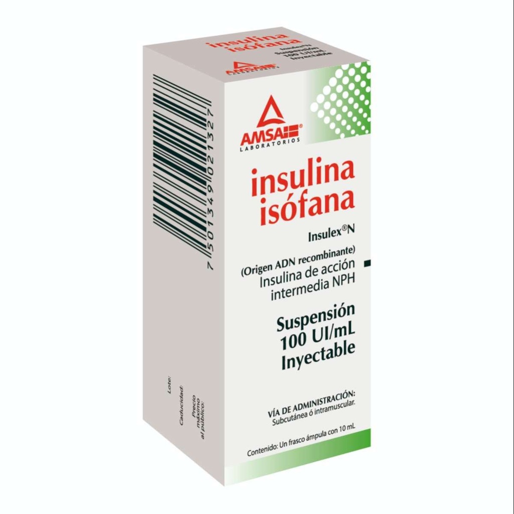 Insulina Isofa 100Ui 10Ml   Lgen   