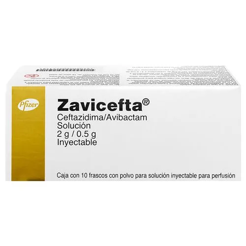 Zavicefta 2 / 0.5 G Polvo Para Solución Inyectable 10 Frascos 