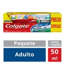 Cepillo Dental Colgate Triple Acción + Crema Dentral 50 Ml 