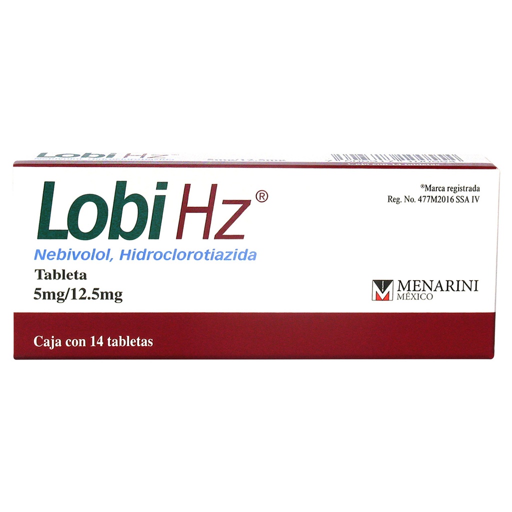 Lobi Hz 5/12.5 Mg 14 Tabletas 