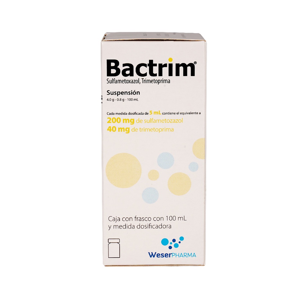 Bactrim 200/40 Mg Suspensión 100 Ml
