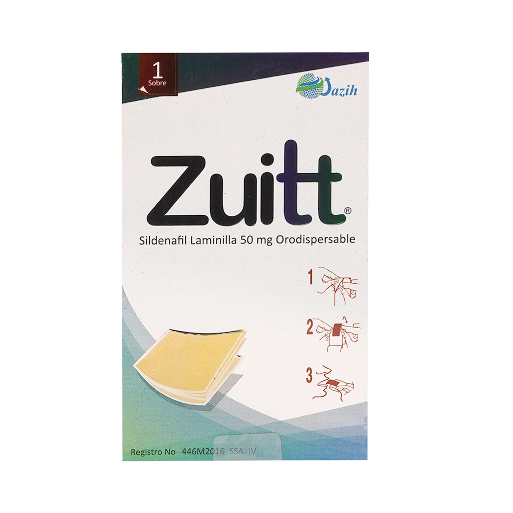Zuitt Orodispersable 50 Mg Sobre Con 1 Laminilla 