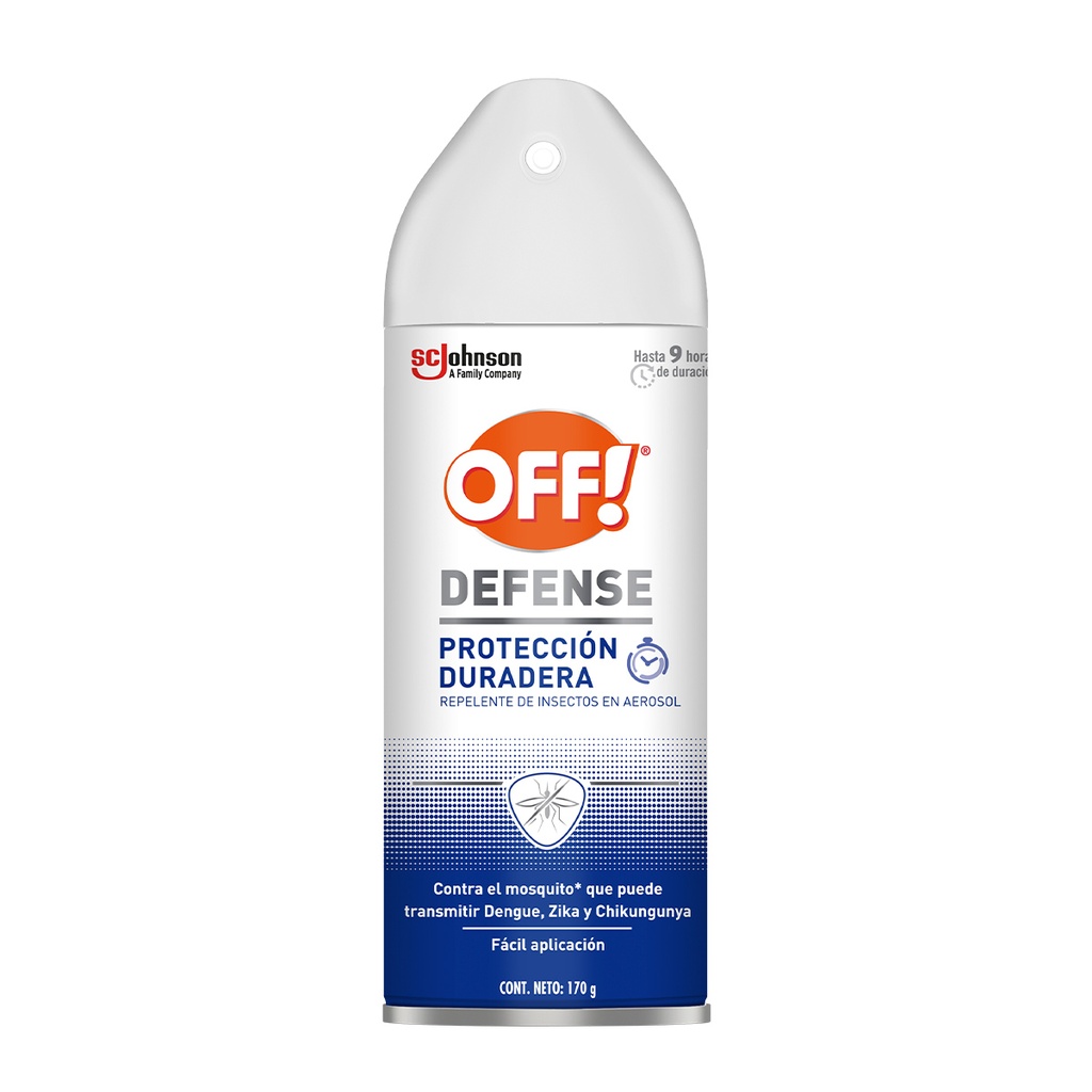 [7501032931865] Repelente OFF! Defense Aerosol 170 G 